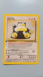 Pokémon 1st Edition Base Set Snorlax – Mint/Near-Mint – PSA, Ophalen of Verzenden, Zo goed als nieuw, Losse kaart