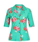 Tante Betsy Blousje XXL, Kleding | Dames, Ophalen of Verzenden, Zo goed als nieuw, Blauw