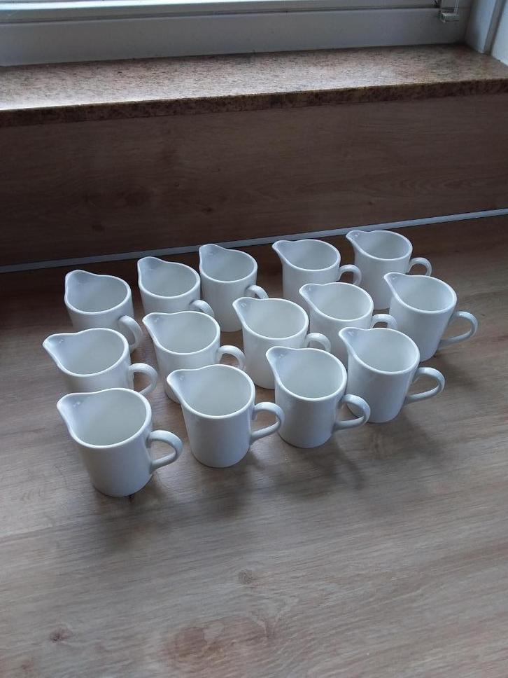 Jus bekertjes 15 stuks, Palmer, Huis en Inrichting, Keuken | Servies, Zo goed als nieuw, Overige typen, Overige stijlen, Porselein