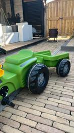 Trap Tractor met Aanhanger - Futura, Kinderen en Baby's, Speelgoed | Buiten | Voertuigen en Loopfietsen, Ophalen, Gebruikt, Trapvoertuig
