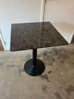 6 stuks diverse kleuren horeca bistro tafels echt marmer, Ophalen