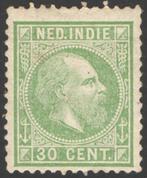 Ned-Indie NVPH nr 14 ongebruikt Koning Willem III 1870, Postzegels en Munten, Postzegels | Nederlands-Indië en Nieuw-Guinea, Verzenden