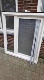 Kozijn, kunstof HR++ melkglas, Kunststof, Raamkozijn, Zo goed als nieuw, Inclusief glas