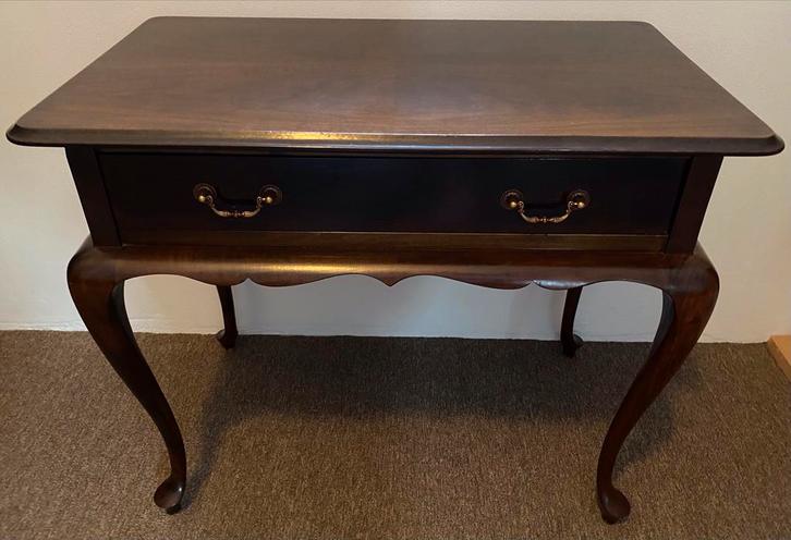 Nette Houten Sidetable met Lade, Huis en Inrichting, Tafels | Sidetables, Zo goed als nieuw, 25 tot 50 cm, 50 tot 100 cm, Rechthoekig