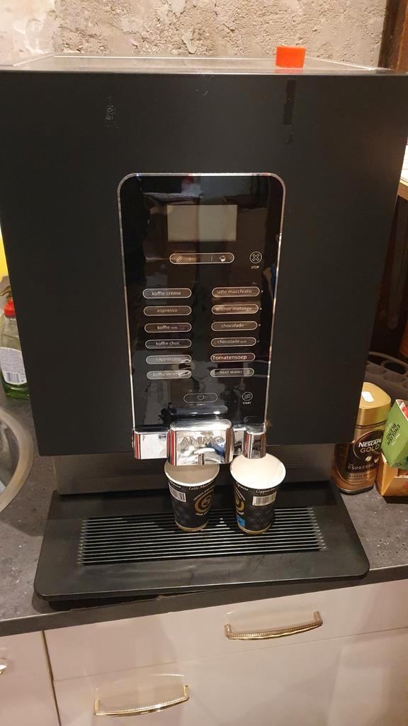 Animo Koffiemachine - Professioneel Gebruik, Witgoed en Apparatuur, Koffiezetapparaten, Gebruikt, Ophalen of Verzenden