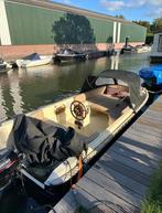Oud huijzer 500 met Suzuki 15pk motor, Watersport en Boten, Sloepen, 10 tot 30 pk, Ophalen of Verzenden, Zo goed als nieuw, 3 tot 6 meter