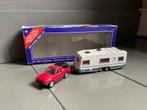 Siku 2512 - Opel Frontera met caravan, Hobby en Vrije tijd, Modelauto's | 1:50, Ophalen of Verzenden, Nieuw, Auto, SIKU
