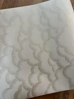 3 Rollen Arte Behang - Goud/Wit - hooked on walls wolken, Ophalen of Verzenden, Minder dan 10 m², Wit