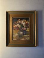Stilleven met bloemen. Olieverf op doek, Ophalen of Verzenden