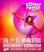 1 kaart over Zomerfeest Gorinchem zaterdagavond, Eén persoon