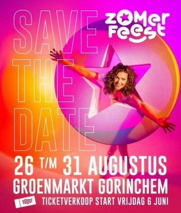 1 kaart over Zomerfeest Gorinchem zaterdagavond beschikbaar voor biedingen