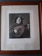 Schilderij gravure/ets Rudolf Stang naar Frans Hals, Antiek en Kunst, Kunst | Schilderijen | Klassiek, Ophalen