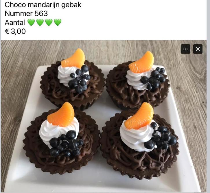 Div decoratie nep gebak, Huis en Inrichting, Woonaccessoires | Overige, Nieuw, Ophalen