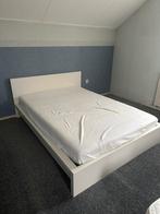 IKEA Malm bed 140x200 inclusief Matrand matras, Huis en Inrichting, Slaapkamer | Bedden, Gebruikt, 140 cm, Wit, Ophalen