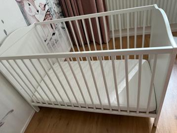 1x Ikea ledikant wit kinderbedje beschikbaar voor biedingen
