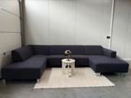 Hoekbank U-vorm Antraciet | Gereinigd | Gratis levering, U bank, Hoekbank, 300 cm of meer, Ophalen of Verzenden