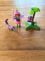 Playmobil Fairy Elfje met uil en stinkdier 9140, Ophalen of Verzenden, Zo goed als nieuw, Complete set