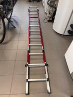 Praktischestalen ladder, Doe-het-zelf en Verbouw, Ladders en Trappen, Ophalen, Zo goed als nieuw, Ladder, Opvouwbaar of Inschuifbaar