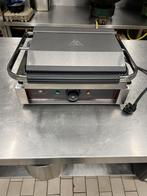 Caterchef contact grill dubbel geribbeld, Ophalen, Zo goed als nieuw