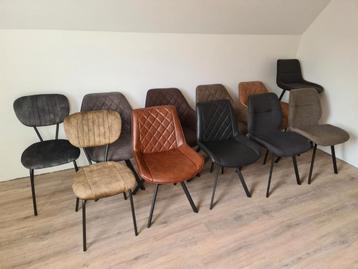 Tot wel 55% korting! Nieuwe eetkamerstoelen, krukken, tafels