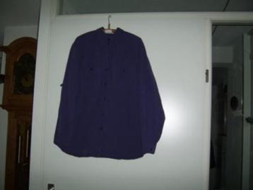 blouse  mt xl bw = 125 paars lange mouwen beschikbaar voor biedingen