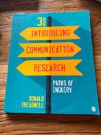 Introducing Communication Research Paths of Inquiry, Ophalen of Verzenden, Zo goed als nieuw