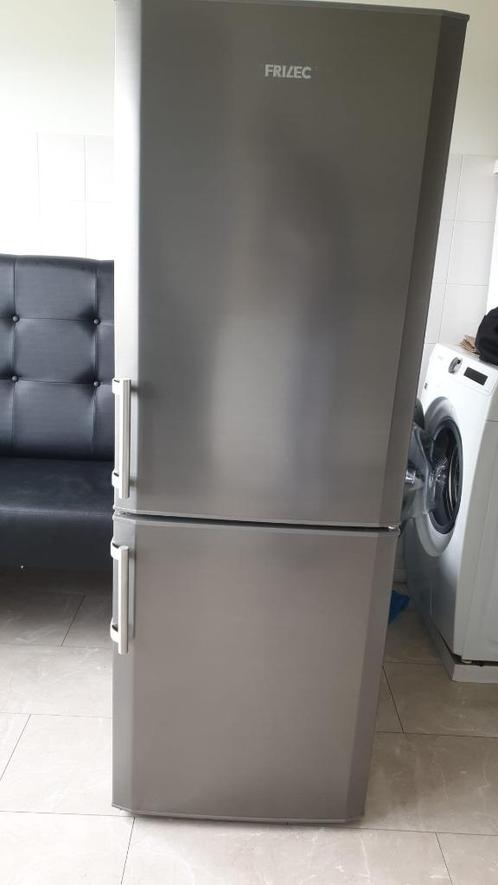 Koelkast RVS, Witgoed en Apparatuur, Koelkasten en IJskasten, Zo goed als nieuw, Zonder vriesvak, 200 liter of meer, 160 cm of meer