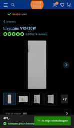 Inventum vriezer VR1430W Nieuw, Ophalen of Verzenden, Nieuw, Minder dan 60 cm