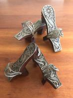 Filigree decoratieve Ottomaanse sandalen / Nalin klompen, Antiek en Kunst, Ophalen of Verzenden
