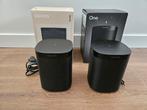 set van Sonos One Gen.2 en One SL, Audio, Tv en Foto, Luidsprekers, Ophalen of Verzenden, Zo goed als nieuw, Front, Rear of Stereo speakers