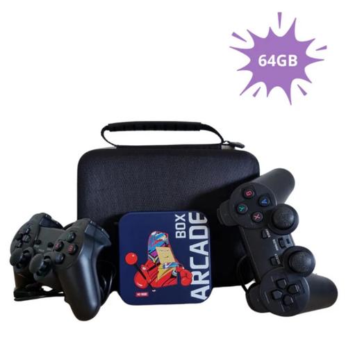 Retro HDMI Arcade Tv Box - 64GB - 33.000 Games, Spelcomputers en Games, Spelcomputers | Overige, Nieuw, Ophalen of Verzenden