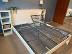 Auping bed wit 180x210 met hoofdbord, Huis en Inrichting, Tweepersoons, Ophalen of Verzenden, Zo goed als nieuw, 180 cm