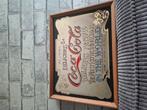 Vintage coca cola spiegel, Antiek en Kunst, Antiek | Spiegels, Ophalen, Overige vormen, Minder dan 100 cm
