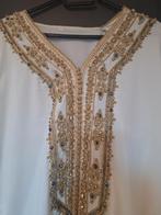 Marokkanse jurk, Kleding | Dames, Maat 38/40 (M), Wit, Ophalen of Verzenden, Zo goed als nieuw