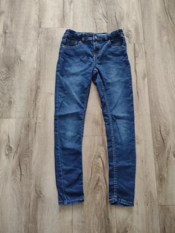 Prachtige blauwe spijkerbroek van Hema, My skinny fit, 152. beschikbaar voor biedingen