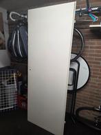 Witte binnendeur / opdekdeur, Ophalen, Gebruikt