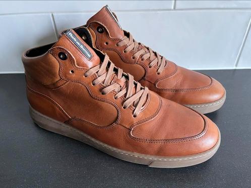 Floris van Bommel sneakers maat 10 / 44, Kleding | Heren, Schoenen, Zo goed als nieuw, Sneakers of Gympen, Bruin, Ophalen of Verzenden