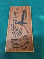 muurhanger met vogel vintage, Huis en Inrichting, Woonaccessoires | Wanddecoraties, Ophalen of Verzenden, 'T Olde Gre-j, Info@toldegrej.nl