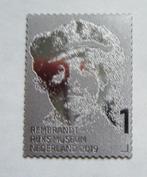 rembrandt vn rijn postfris rijksmuseum zilveren zegel zilver, Ophalen of Verzenden, Na 1940, Postfris