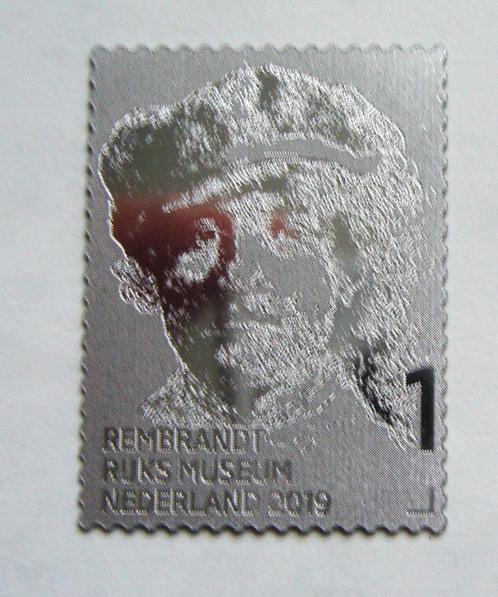 Verkocht rembrandt vn rijn postfris rijksmuseum zegel zilver, Postzegels en Munten, Postzegels | Nederland, Postfris, Na 1940