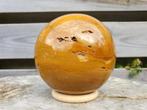 Prachtig grote gele jaspis bol 120 mm, Ophalen of Verzenden