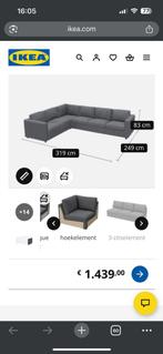 Ikea Vimle hoekbank 5 zits, Ophalen, 250 tot 300 cm, Hoekbank, Zo goed als nieuw