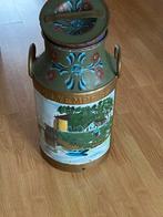 Vintage Melkbus met Handgeschilderde Decoratie, Antiek en Kunst, Ophalen