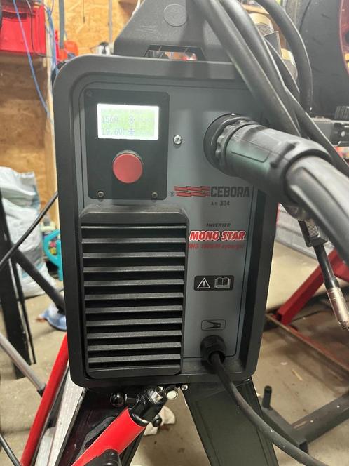 MIG MAG Lasapparaat Cebora MonoStar 1620/M, Doe-het-zelf en Verbouw, Gereedschap | Lasapparaten, Zo goed als nieuw, Co2, Ophalen of Verzenden