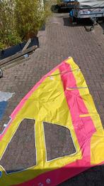 Vintage stormzeil voor surfplank, Watersport en Boten, Windsurfen, Ophalen of Verzenden, Zo goed als nieuw, Plank