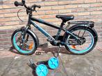 Mooie 16inch jongensfiets met zijwieltjes remmen standaard, Ophalen, Gebruikt, 16 inch, Puch
