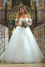 Romantische moderne Sissi trouwjurk! Gratis entree, Ophalen, Nieuw, Wit, Trouwjurk