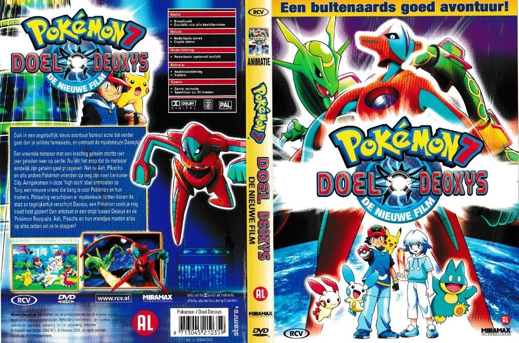 Dvd Pokémon 7 Alma Gêmea ( Filme Original Hoenn Dublado com Deoxys 2007 ), Filme e Série Europa Filmes Usado 81296345