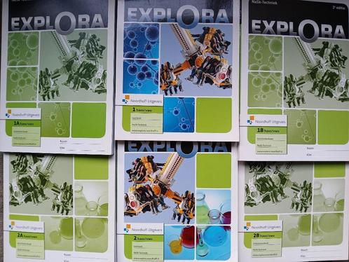 EXPLORA NaSk-tech HAVO/VWO 1/2 SETS Leer +Activiteitenboeken, Boeken, Schoolboeken, Zo goed als nieuw, Verzenden