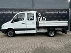 Mercedes-Benz Sprinter 510 2.2 CDI 366 DC kipper Openlaadbak, Euro 5, Zwart, 7 stoelen, Wit
